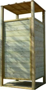 Ξύλινη Αλλαξιέρα 226x100x100cm (10-401952)