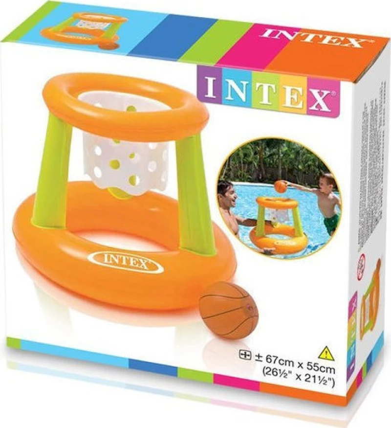 Intex Floating Hoops Orange/Green