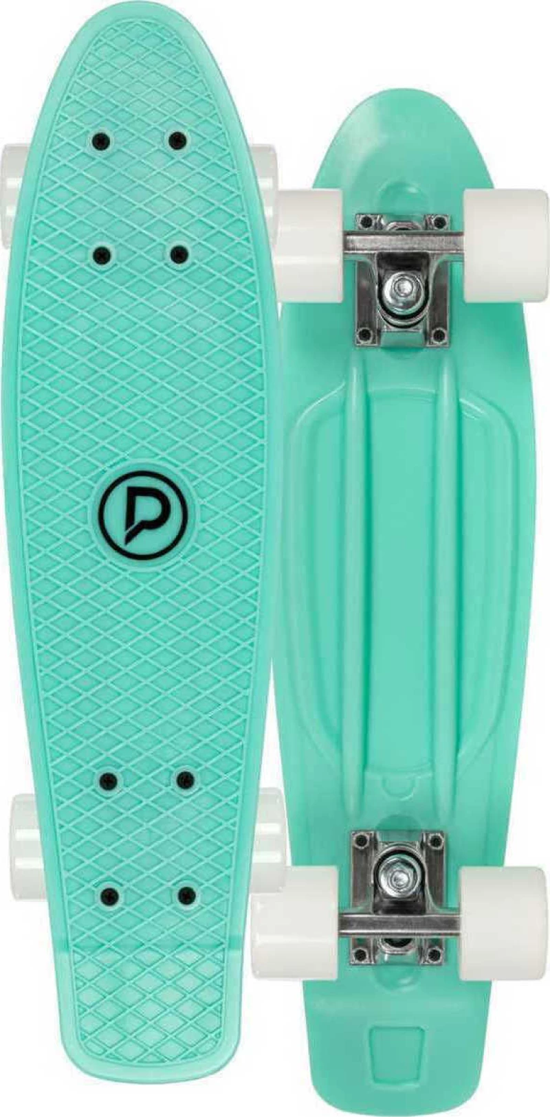 Powerslide Playlife Τροχοσανίδα Βινυλίου Mint - White Wheels