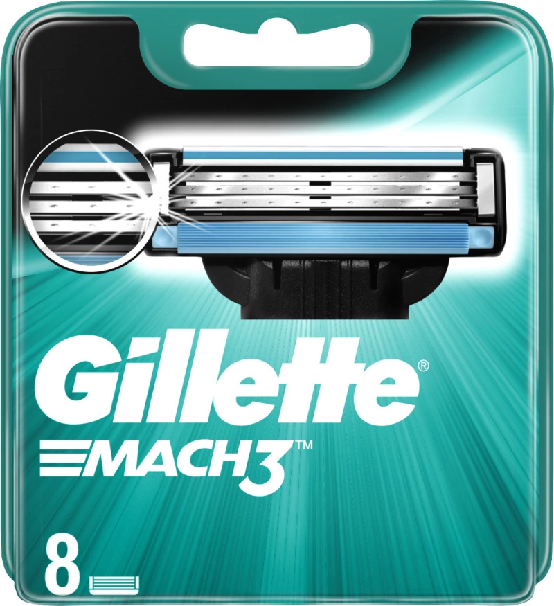 Gillette Mach 3 8τμχ