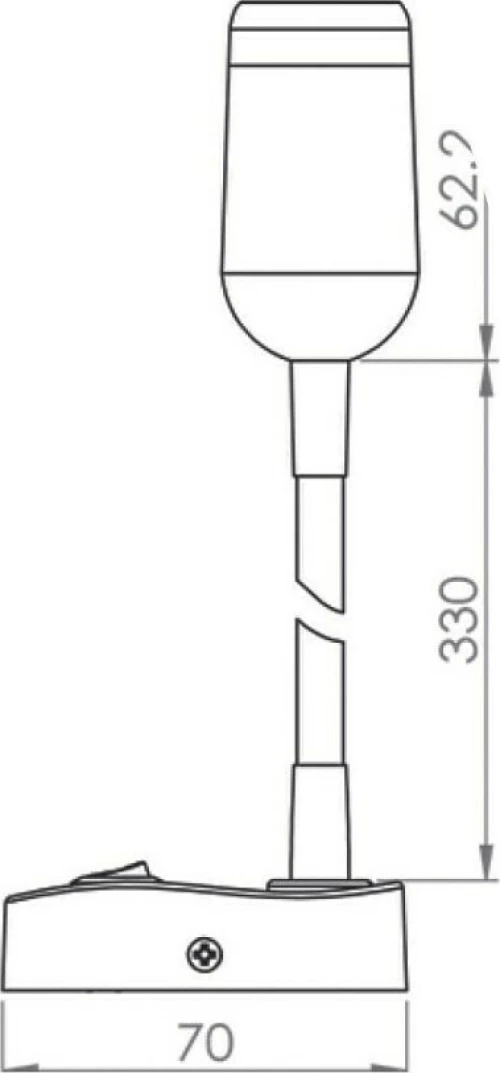 Eval Φωτιστικό Εύκαμπτο με Υψηλής Ισχύος LED