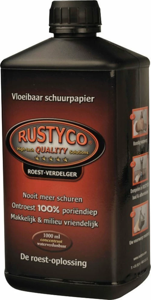 Rustyco Καθαριστικό Σκουριάς Μετάλλων 1lt