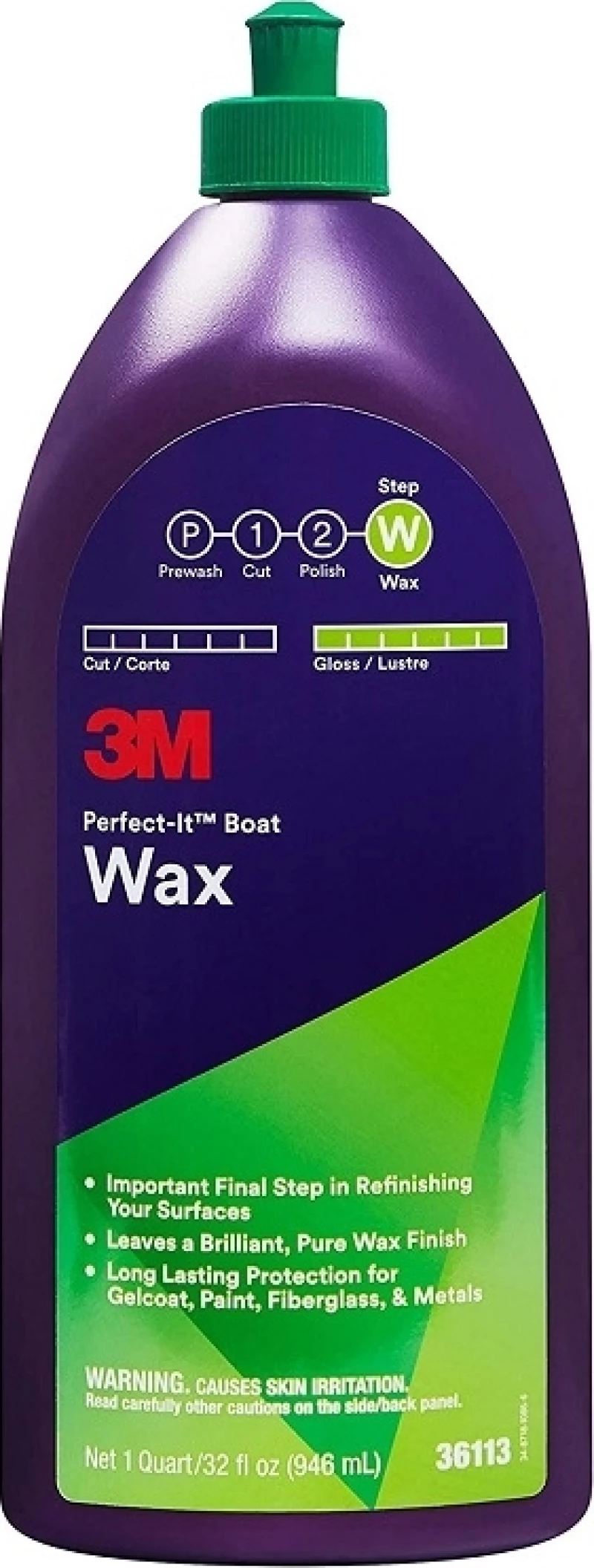 3M Perfect-It Boat Wax Κερί Γυαλίσματος Σκαφών 946ml