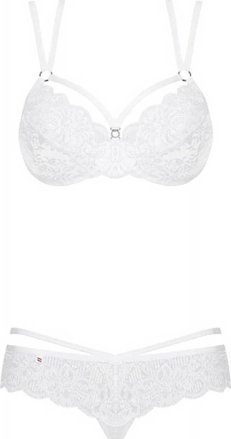 Obsessive Lacy Set White