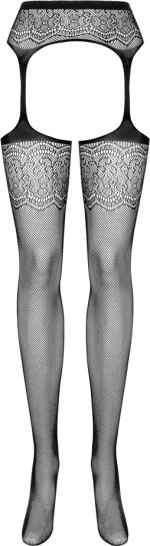 Obsessive S207 Outstanding Garter Stockings Black