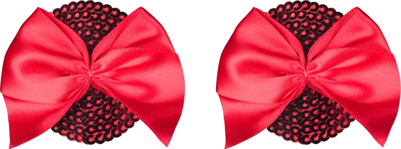 Obsessive Giftella Tempting Nipple Covers Red
