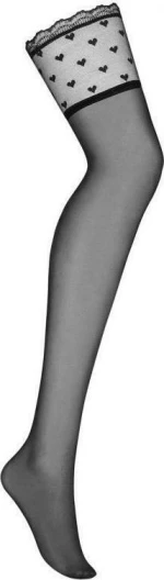 Obsessive Heartia Stockings Black