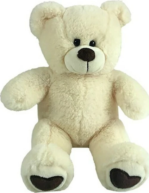 ToyMarkt Αρκουδάκι Με Πατούσες Καρδιά 23cm