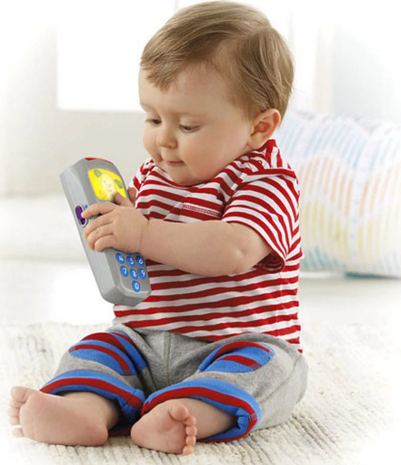 Fisher Price Εκπαιδευτικό Τηλεχειριστήριο Μπλε