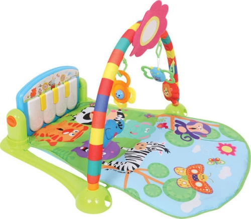 Lorelli Gym Playmat Piano Blue New Παιδικό Χαλάκι Γυμναστήριο 10300260001