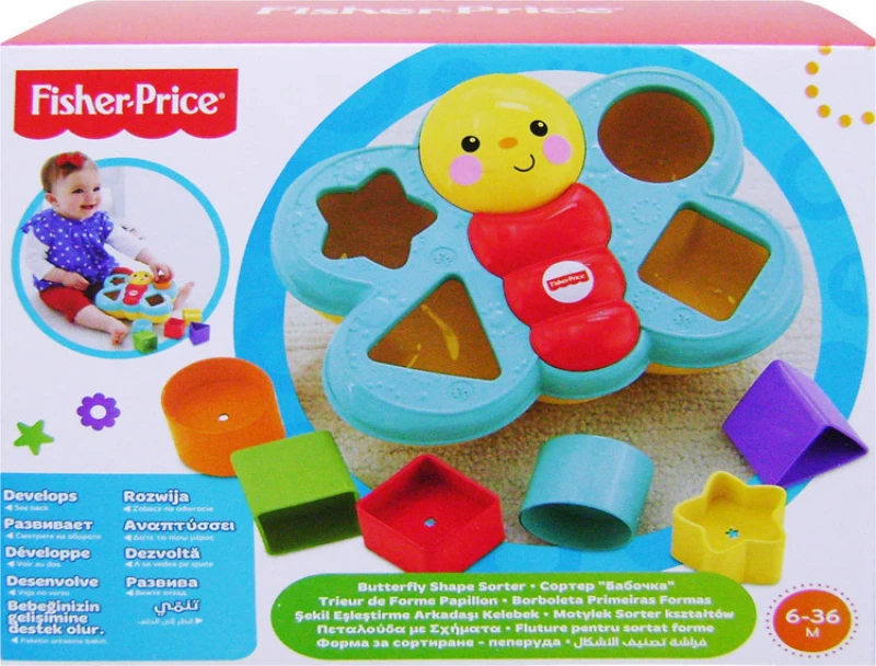 Fisher Price Πεταλούδα με Σχήματα