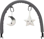 Bebe Stars Μπάρα με Παιχνίδια Γκρι
