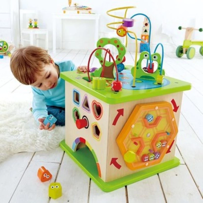 Hape Country Critters Play Cube