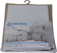 Bebe Stars Mattress Towel 140x70