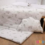abo Σετ Κούνιας Moon 9τμχ White