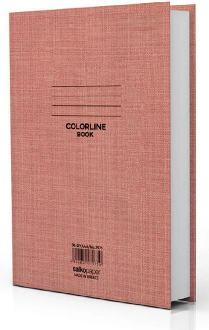 Salko Paper Τετράδιο Α4 100 Φύλλων Colorline 7972 Ριγέ (Διάφορα Χρώματα)