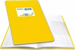 Skag Τετράδιο Ριγέ Β5 50φυλλο Super P.P Color Κίτρινο