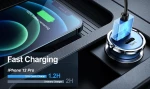 Joyroom Φορτιστής Αναπτήρα Αυτοκινήτου 4A με Θύρα USB και Type-C