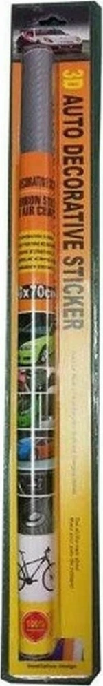 6920068239447 Αυτοκόλλητα Carbon Mini 70x50cm Λευκό