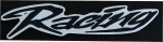 Carman Σήμα Racing Ανάγλυφο Black