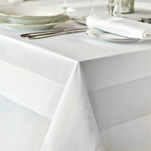 Beauty Home Τραπεζομάντηλο Λευκό 105x105cm (1τμχ)