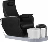 Καρέκλα Πεντικιούρ 016 Black Azzurro