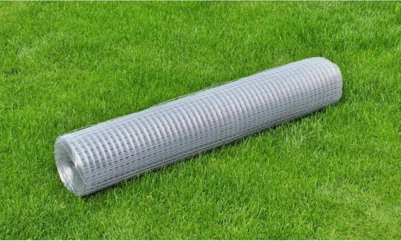 vidaXL Συρματόπλεγμα Τετράγωνο Ασημί 100x2500cm 140117