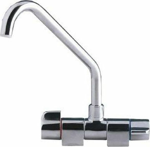 Eval Βρύση Ορειχάλκινη Επιχρωμιωμένη Κρύο