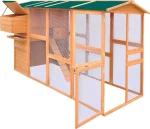 vidaXL Κοτέτσι 295x163x170cm Ξύλινο 170411