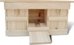 vidaXL Φωλιές Σπουργιτιών 2 τεμ. 44x15.5x21.5cm. Ξύλινες 276008