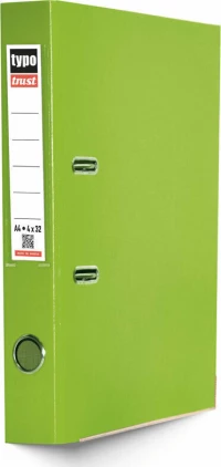 Typotrust Κλασέρ 4/32 για Χαρτί A4 με 2 Κρίκους Πράσινο