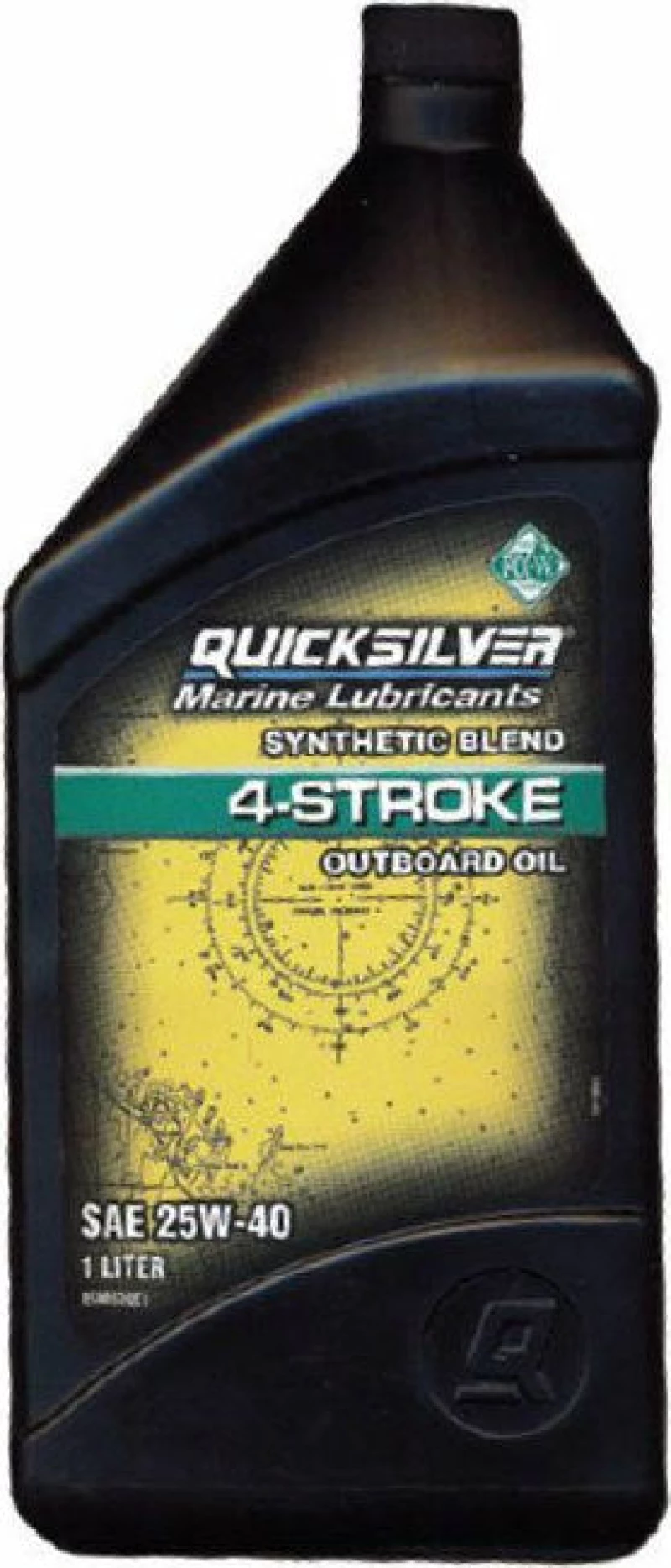 Quicksilver Συνθετικό Λάδι Τετράχρονων Εξωλέμβιων Μηχανών 25W-40 4lt