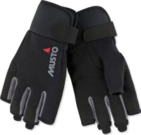 Musto Essential Sailing Short Finger Glove Μαύρο