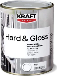 Kraft Βερνικόχρωμα Hard Gloss 2.5lt Λευκό