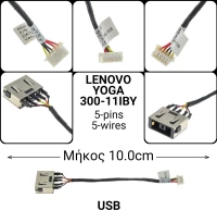 Dc Jack Lenovo Yoga 300-11Iby