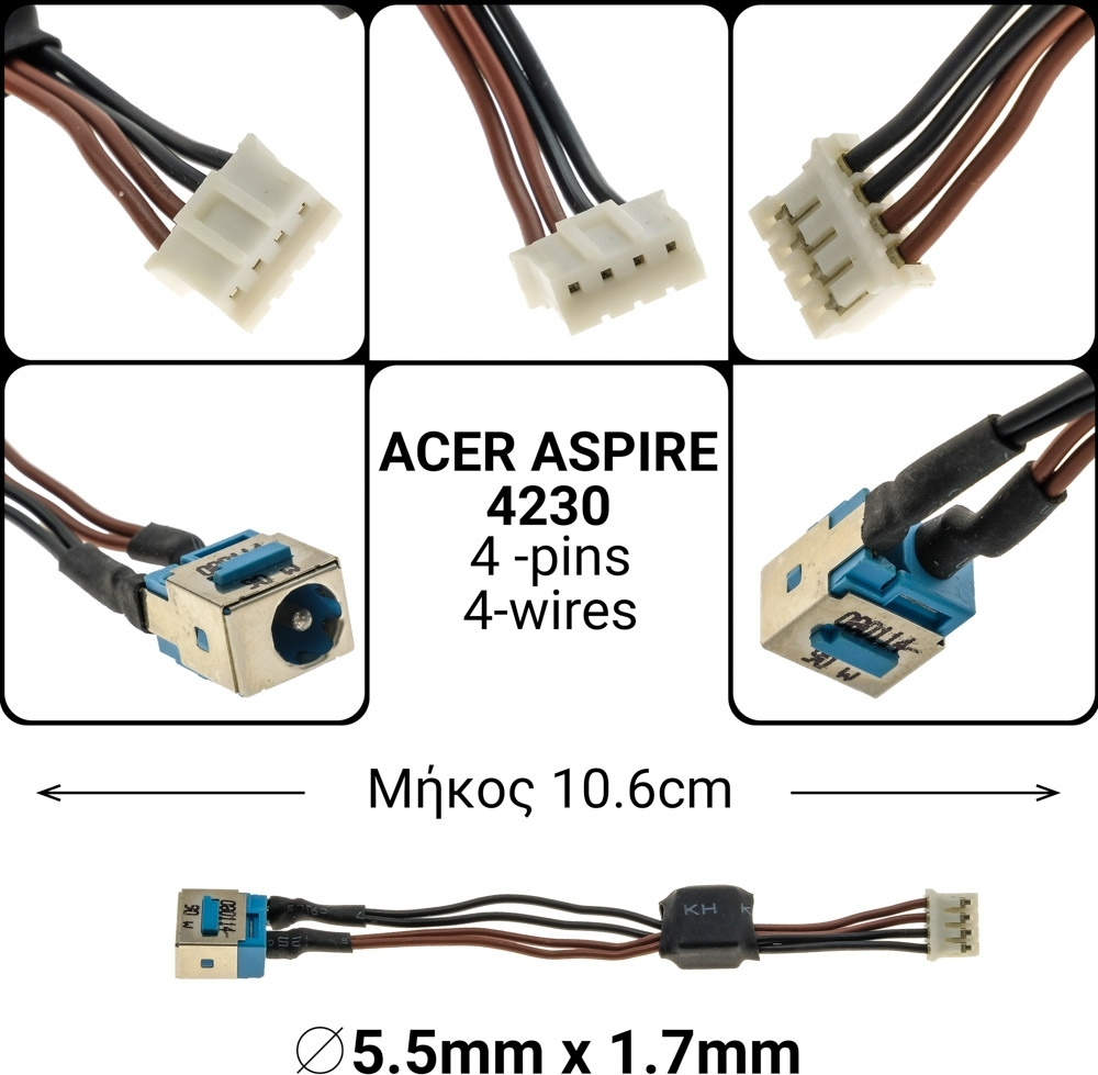 Dc Jack Acer Aspire 4230