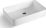 KLP Plus Επικαθήμενος Νιπτήρας Πορσελάνης 49x38cm Λευκός