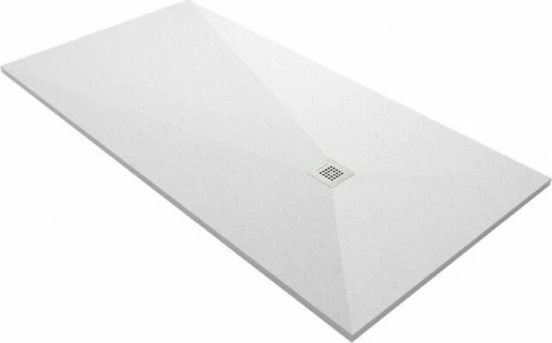 Karag Pietra Ντουζιέρα 90x140cm Bianco