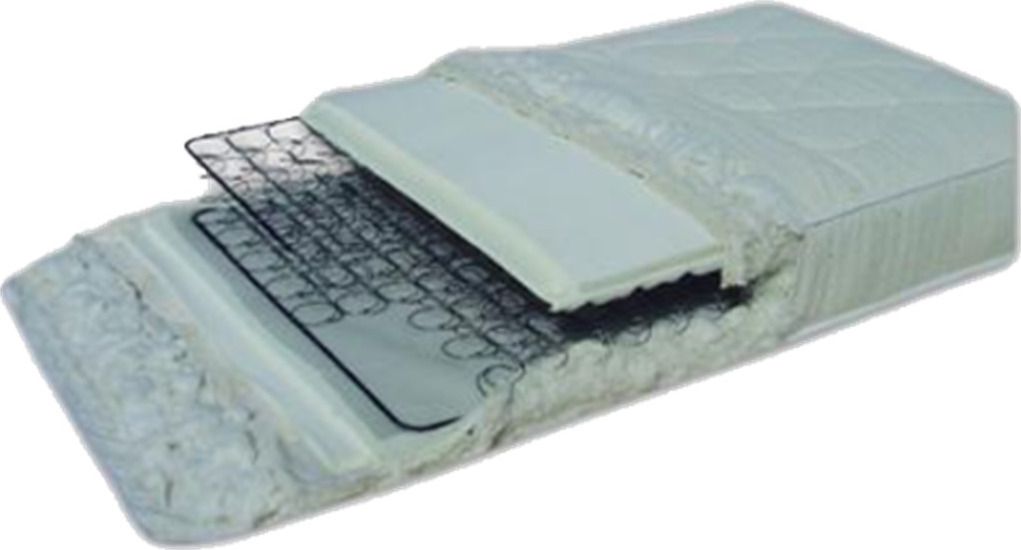 Natural 4cm Latex one side Διάσταση: Υπέρδιπλο 150x200 cm