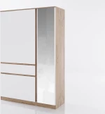 Ντουλάπα, 135x200x52, Modul 933, Genomax