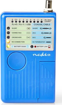 Nedis LAN Cable Tester Tester Καλωδίων Δικτύου