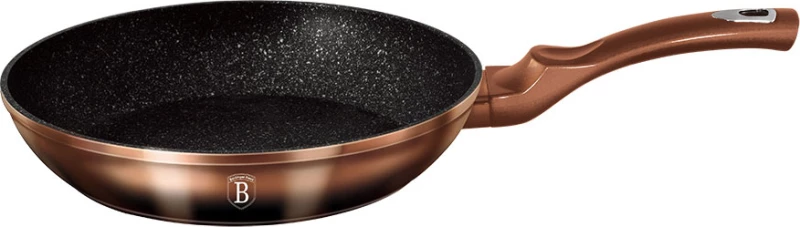 Berlinger Haus Τηγάνι Metallic Line Rose Gold Noir Collection 28cm