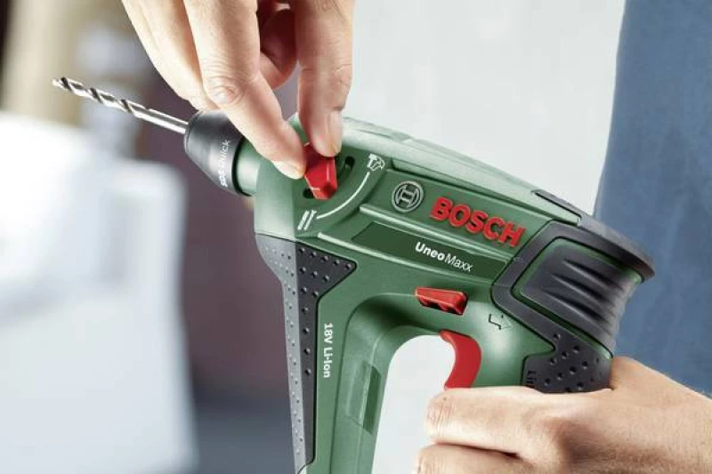 Bosch Cordless Rotary Hammer Uneo Maxx Κρουστικό Σκαπτικό Μπαταρίας 18V