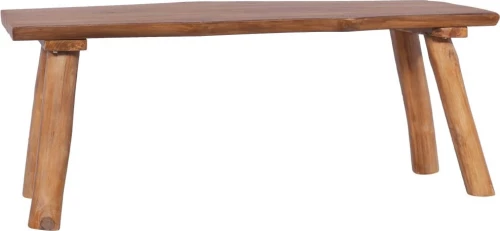 Πάγκος Κήπου 120 εκ. από Μασίφ Ξύλο Teak