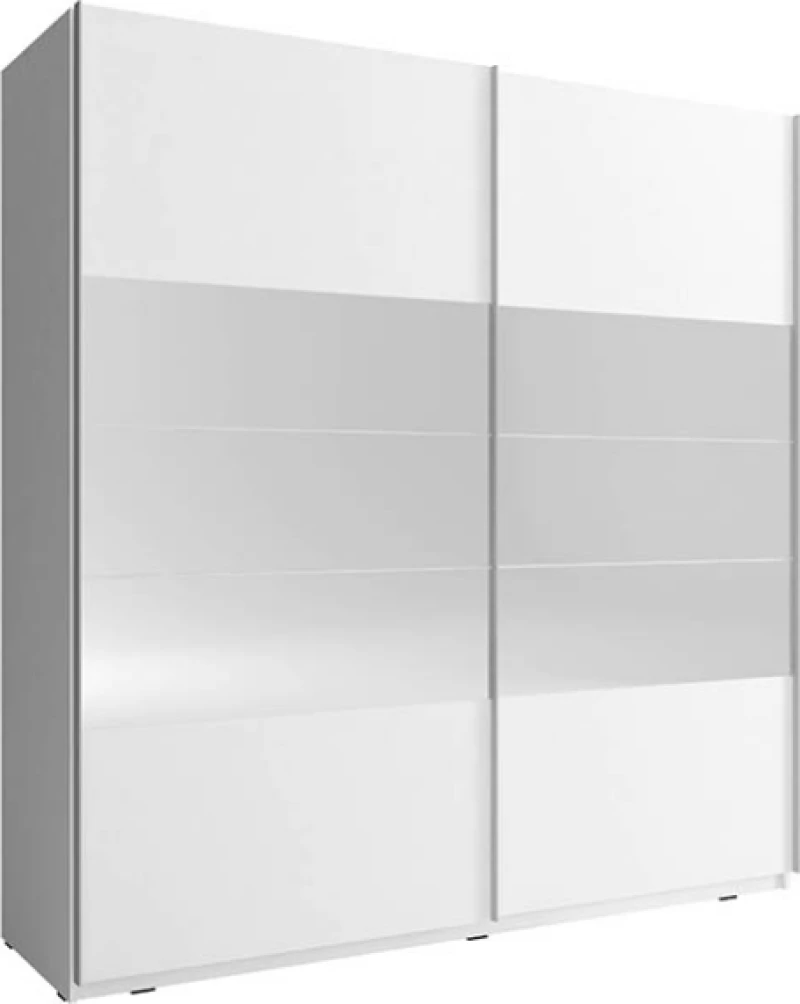 Ντουλάπα Συρόμενη με Καθρέφτη 200x63x214cm