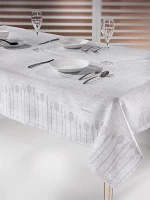 Saint Clair Τραπεζομάντηλο 145x145 1007 Silver