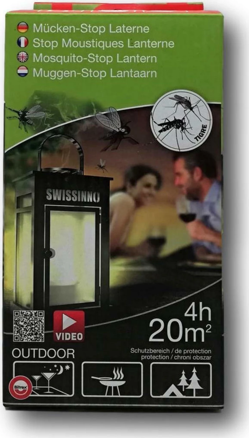 Swissinno Παγίδα για Κουνούπια Μαύρο