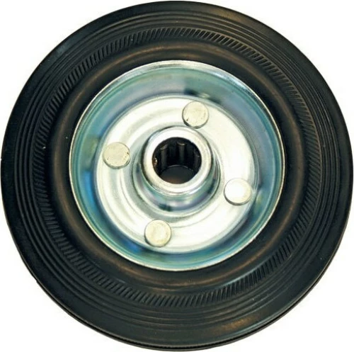 Ρόδες σκέτες μαύρες 200mm FF GROUP