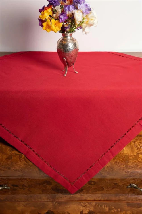 Silk Fashion Τραπεζομάντηλο 160x220 3096 Κόκκινο
