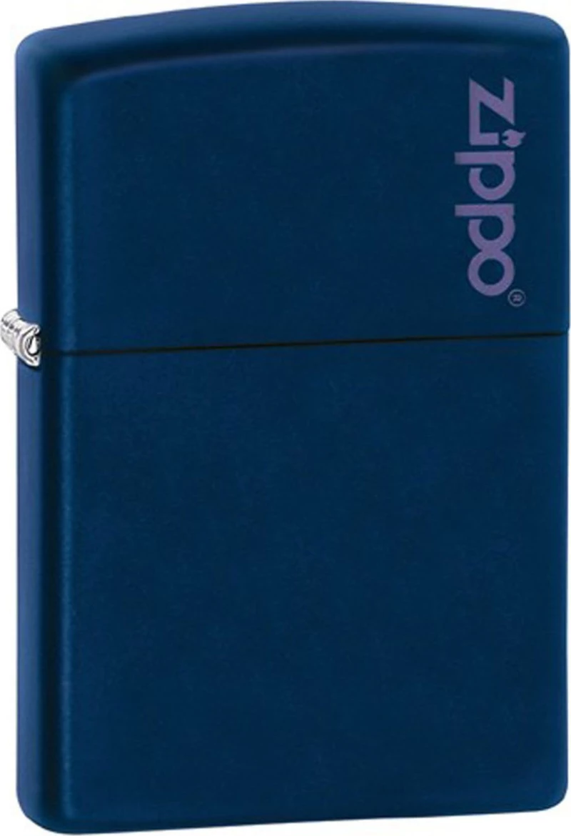 Zippo Αναπτήρας Λαδιού Αντιανεμικός Navy Blue Classic Logo
